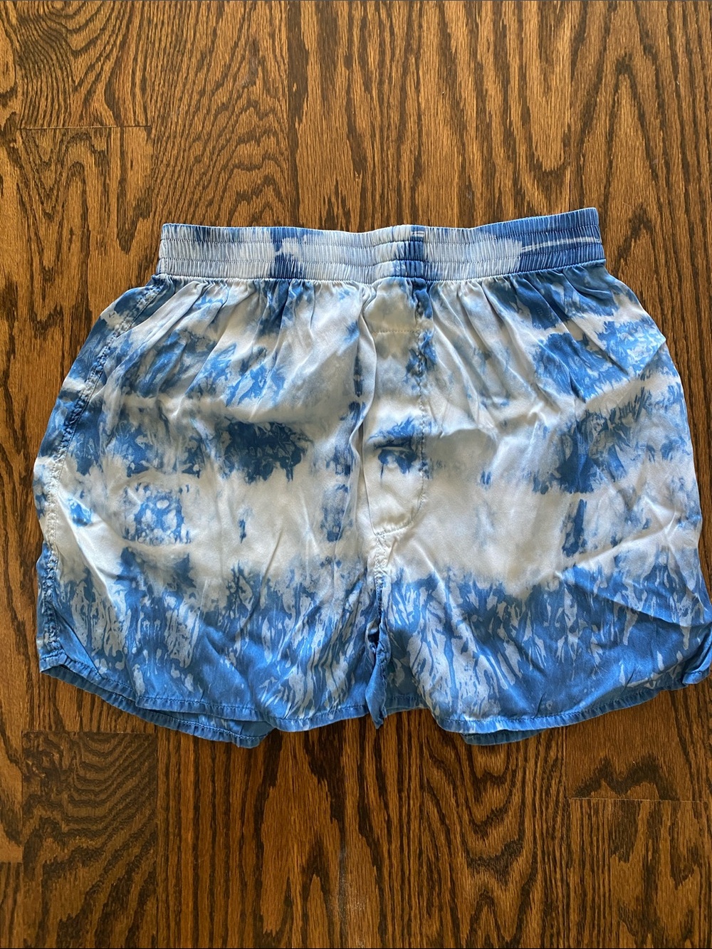 Dharma Light Blue Tie-Dye Lounge Shorts